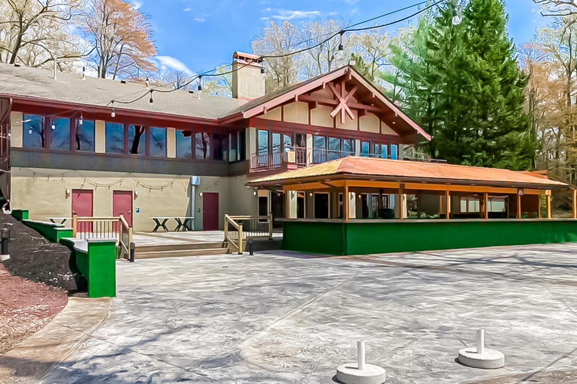 Вилла Big Boulder Base Camp Лейк-Хармони Экстерьер фото